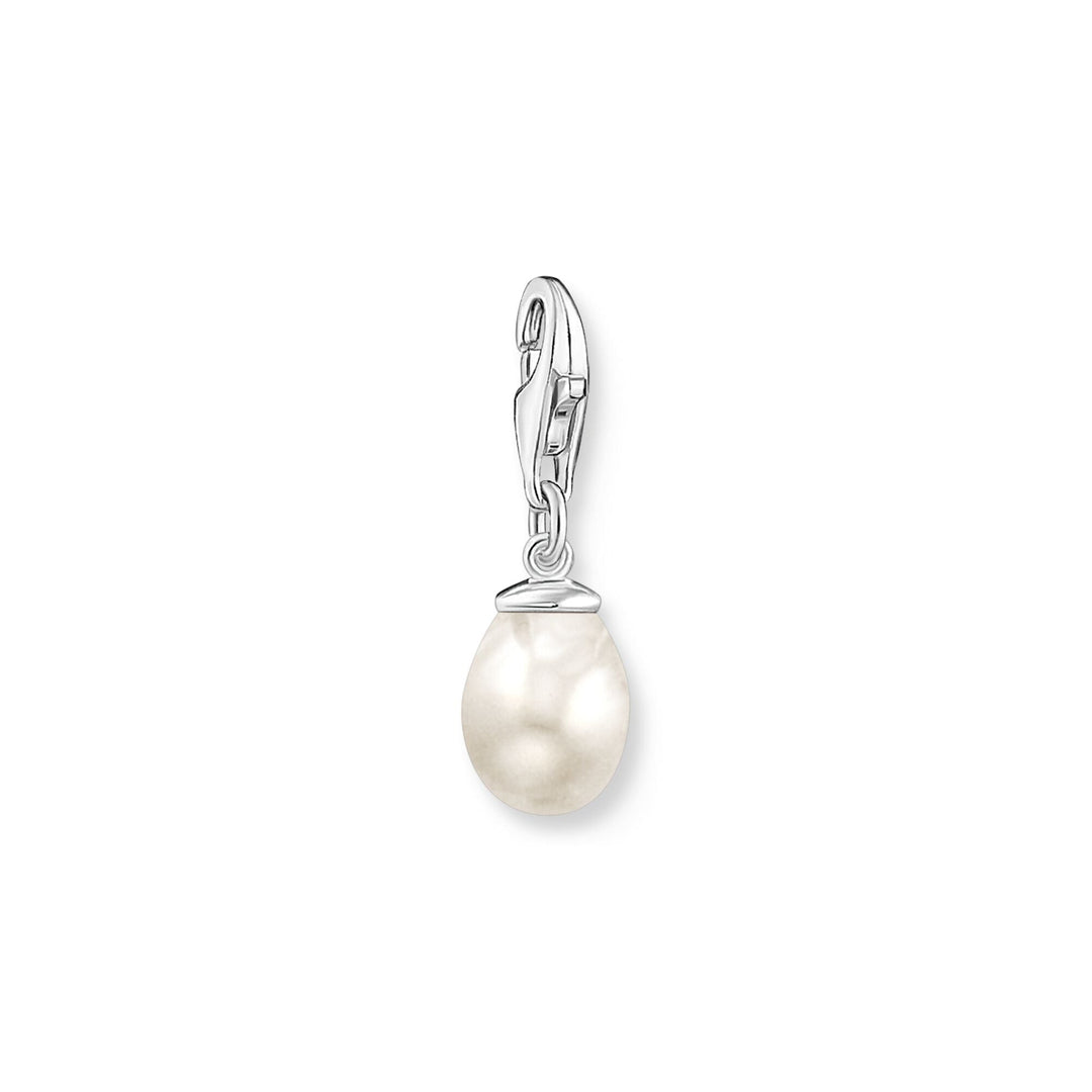 THOMAS SABO Charm Pendant Pearl Silver