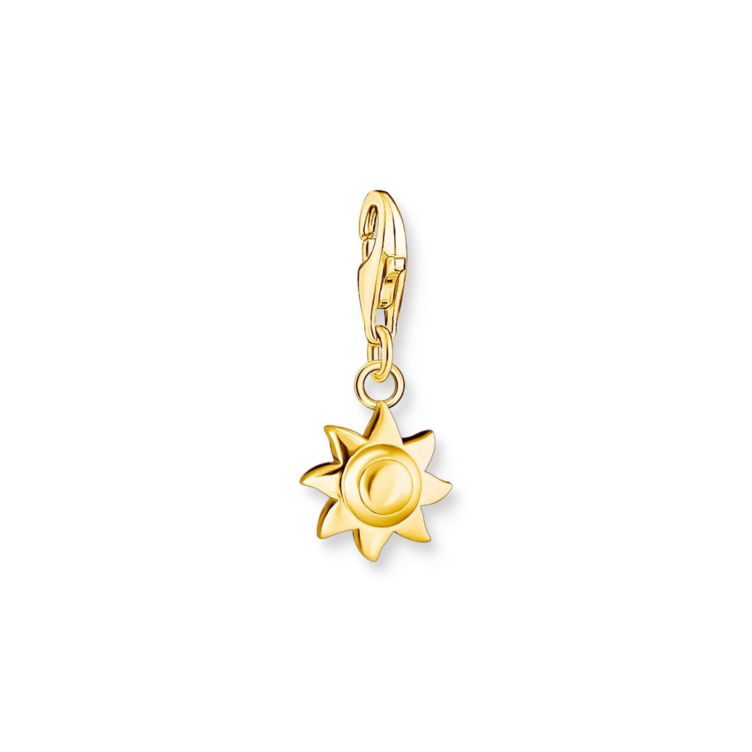 THOMAS SABO Charm Pendant Sun Gold Plated