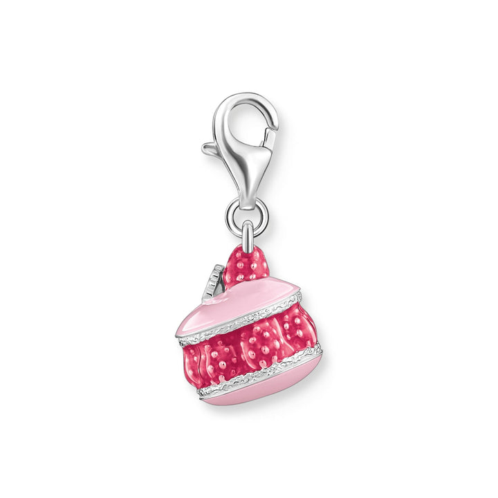 THOMAS SABO Charm Pendant Pink Raspberry Macaron