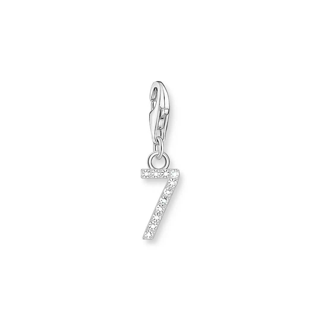 THOMAS SABO Charm Pendant Number "7" Silver