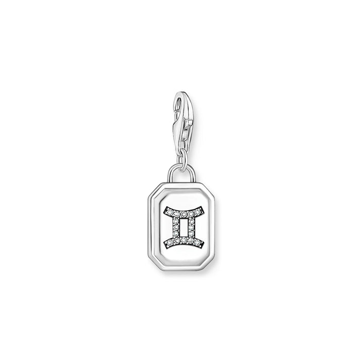 THOMAS SABO Charm Pendant Gemini Zodiac Sign Silver