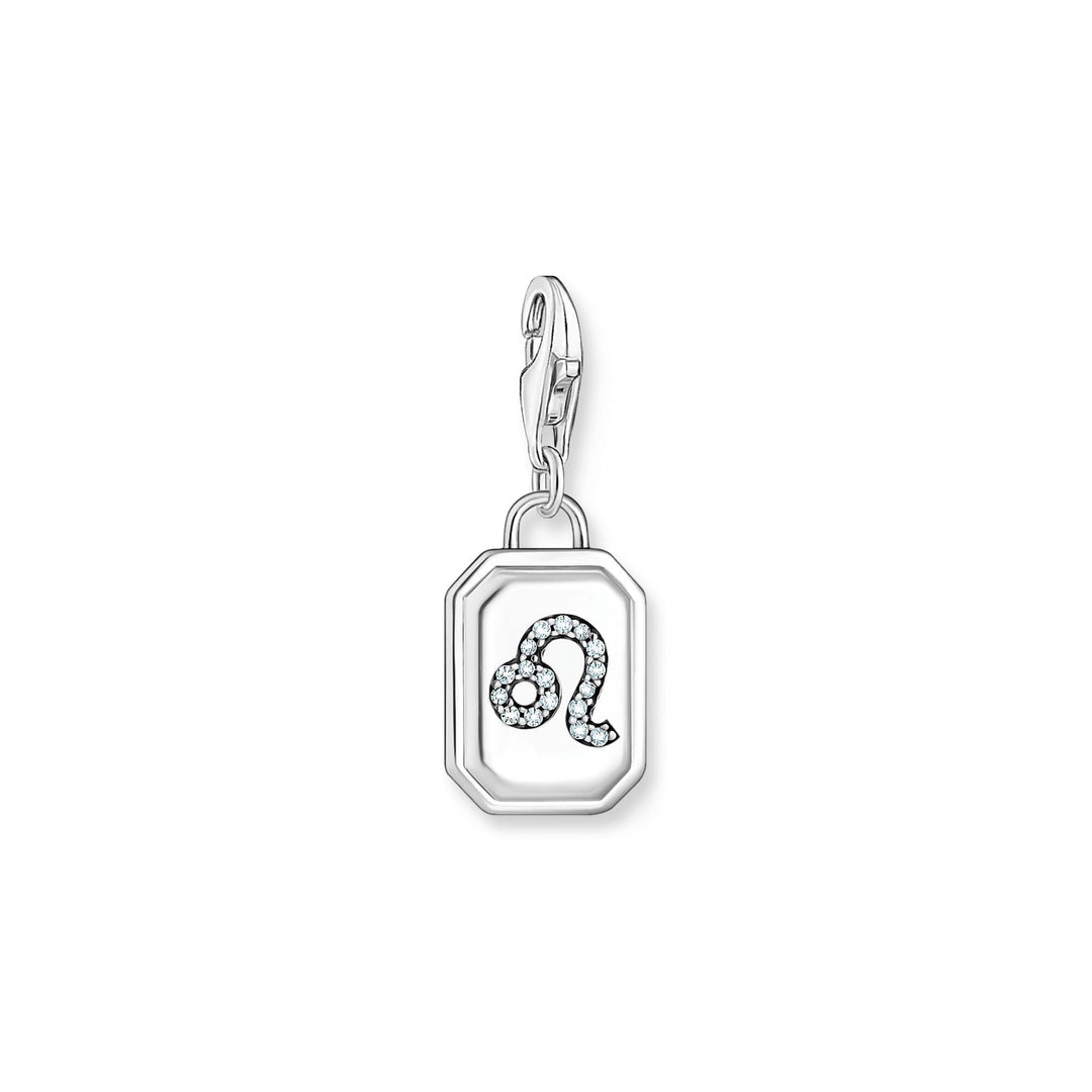 THOMAS SABO Charm Pendant Leo Zodiac Sign Silver