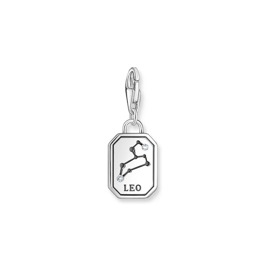 THOMAS SABO Charm Pendant Leo Zodiac Sign Silver