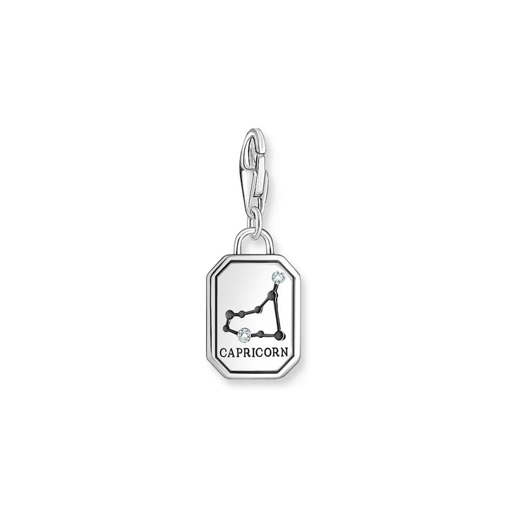 THOMAS SABO Charm Pendant Capricorn Zodiac Sign Silver