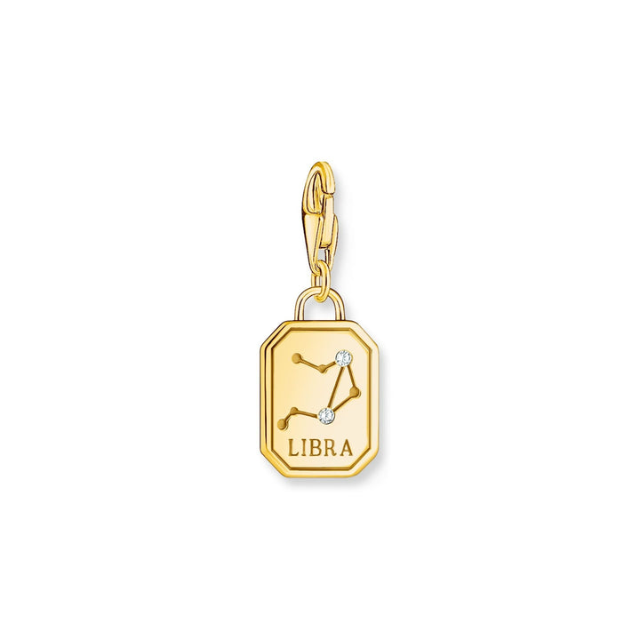 THOMAS SABO Charm Pendant Libra Zodiac Sign Gold