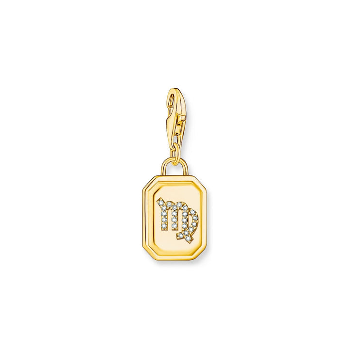 THOMAS SABO Charm Pendant Virgo Zodiac Sign Gold