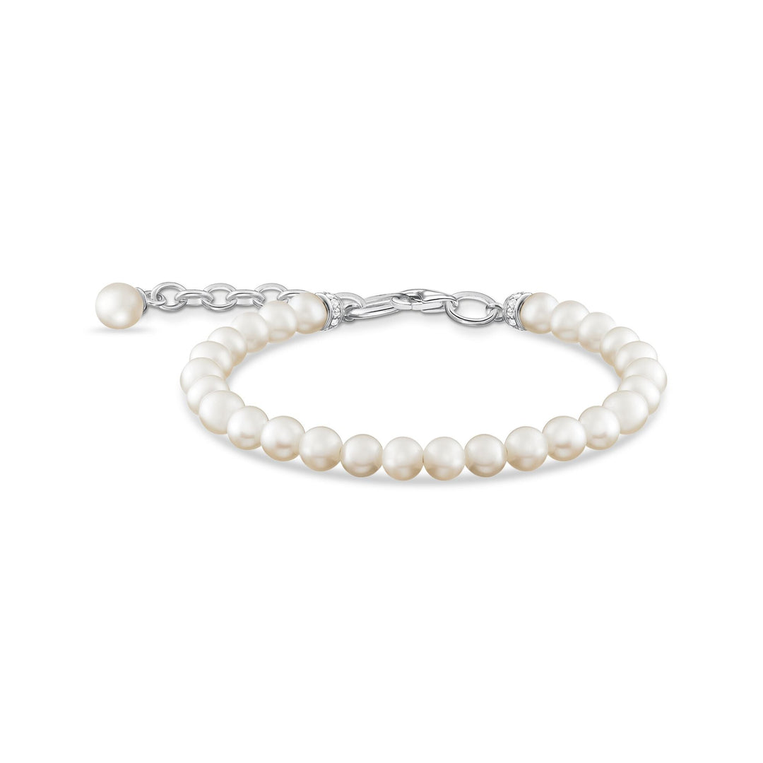 Thomas Sabo Bracelet Pearls Silver