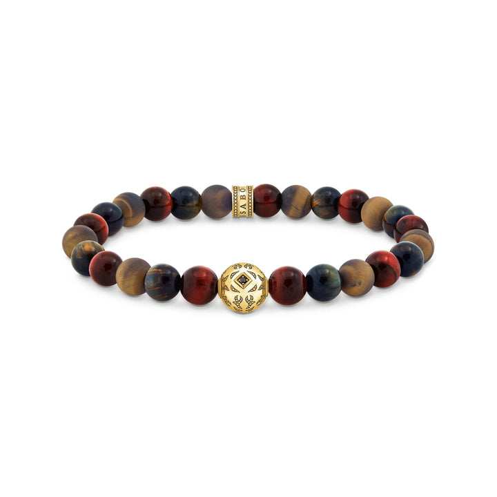 THOMAS SABO Tiger's Eye Bead Bracelet