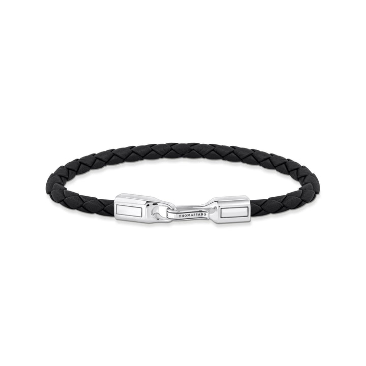 THOMAS SABO Black Leather Bracelet