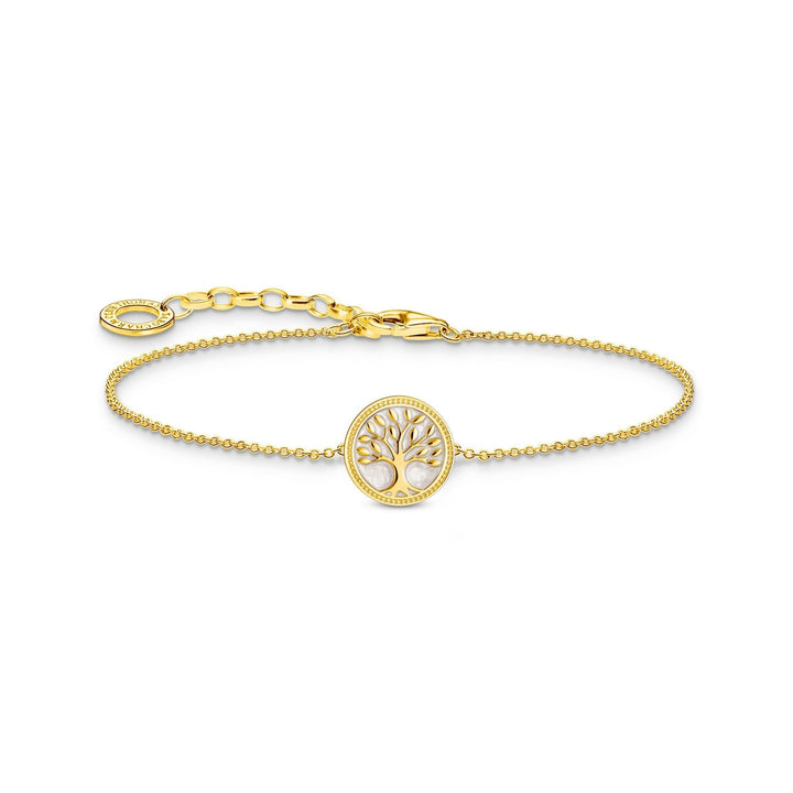 THOMAS SABO Bracelet with tree of love pendant - gold