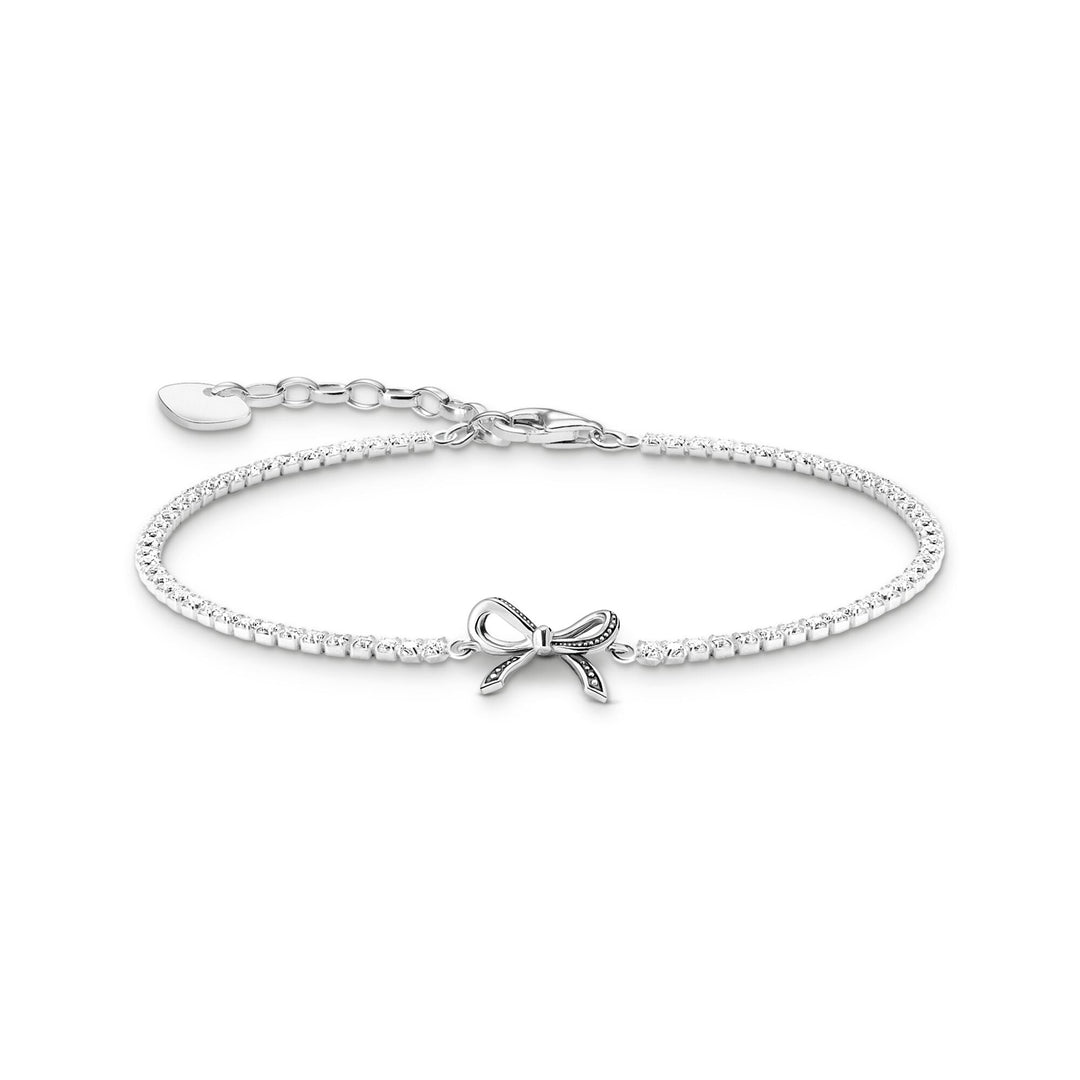 THOMAS SABO Romance Bow bracelet with white zirconia