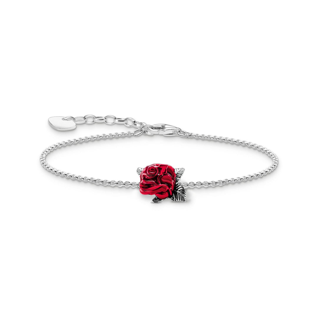 THOMAS SABO Romance bracelet Red Rose