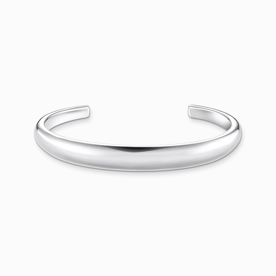 THOMAS SABO Bangle in timeless design silver