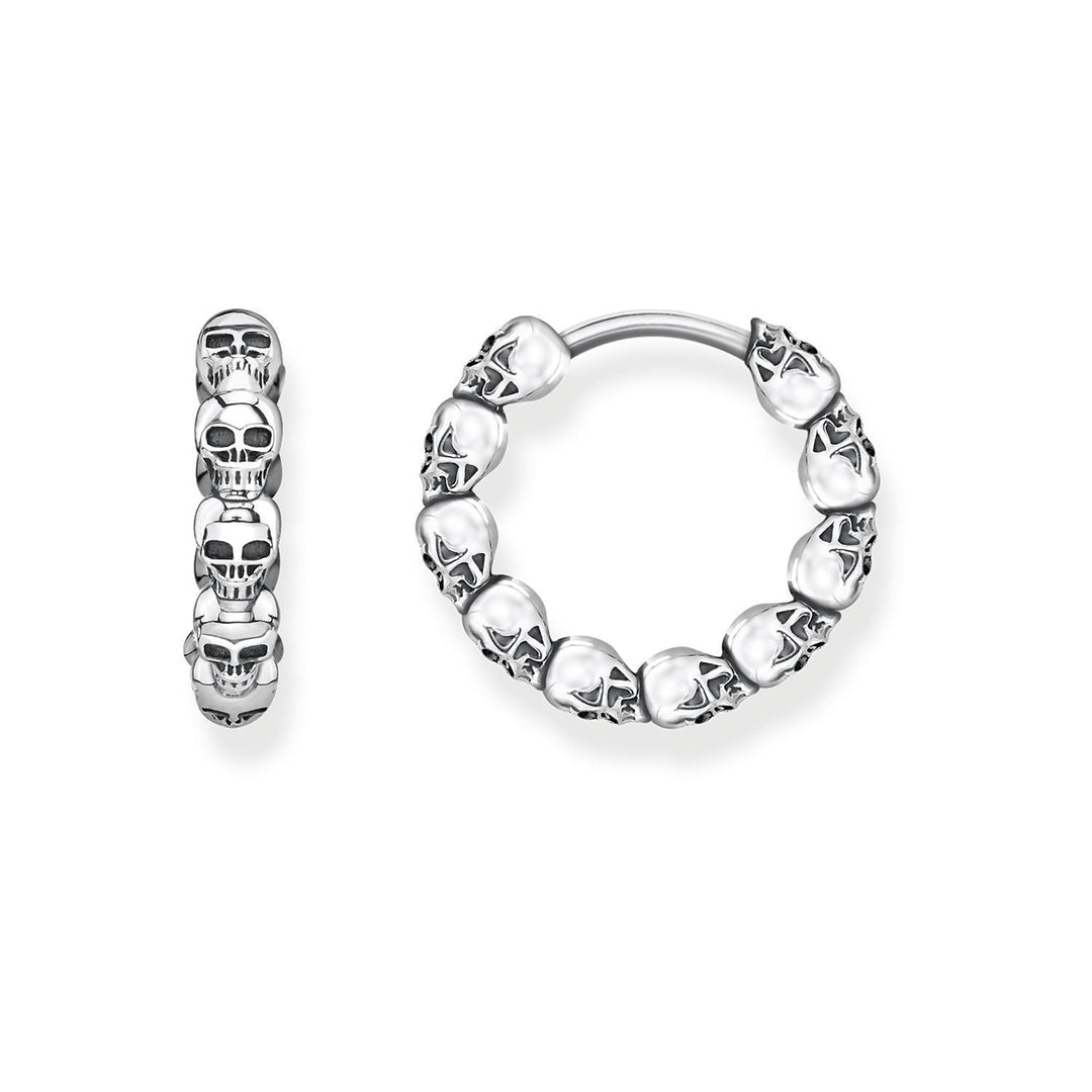 Thomas Sabo Hoop Earrings "Skulls"