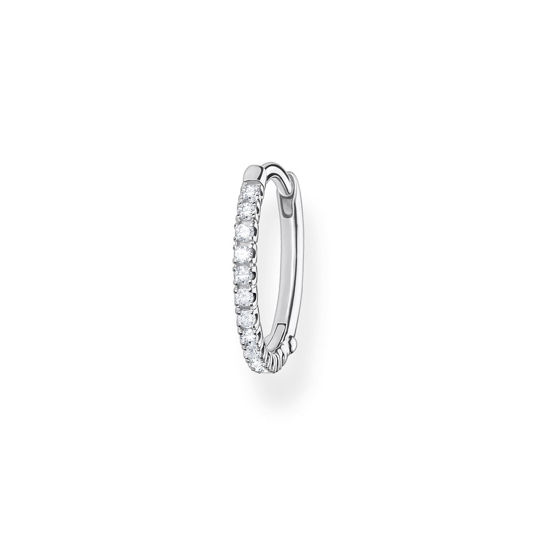 Thomas Sabo Single Hoop Earring White Stones