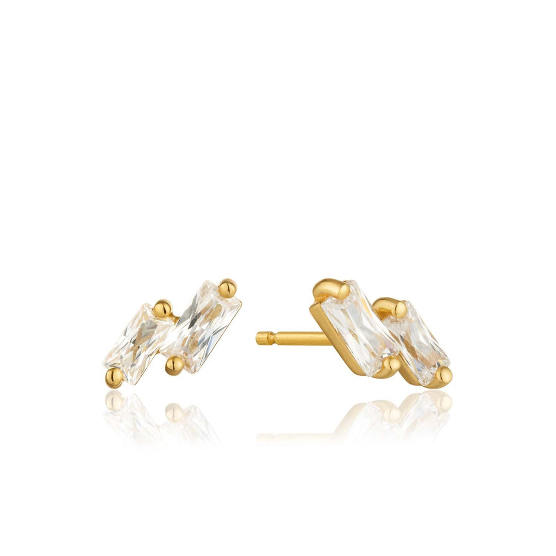 Ania Haie Glow Stud Earrings - Gold