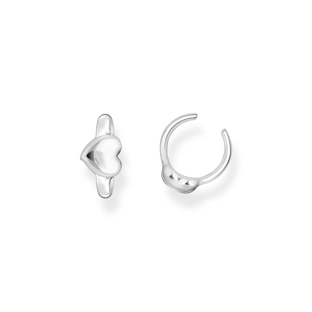 THOMAS SABO Ear cuff heart-shaped silver