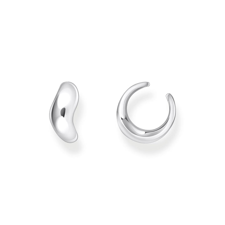 THOMAS SABO Ear cuff organic-shaped silver