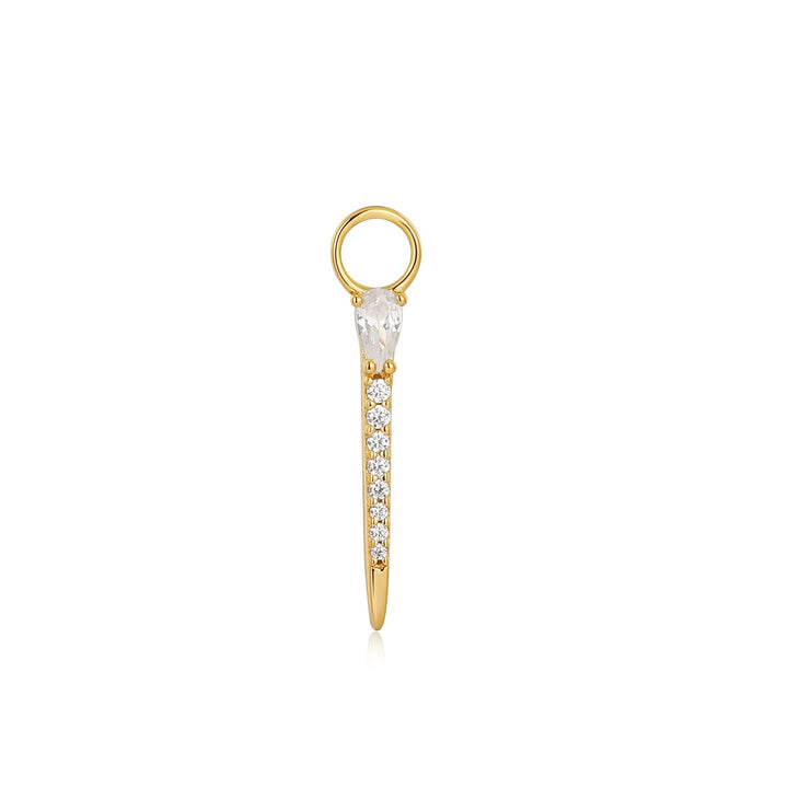 Ania Haie Gold Sparkle Bar Earring Charm