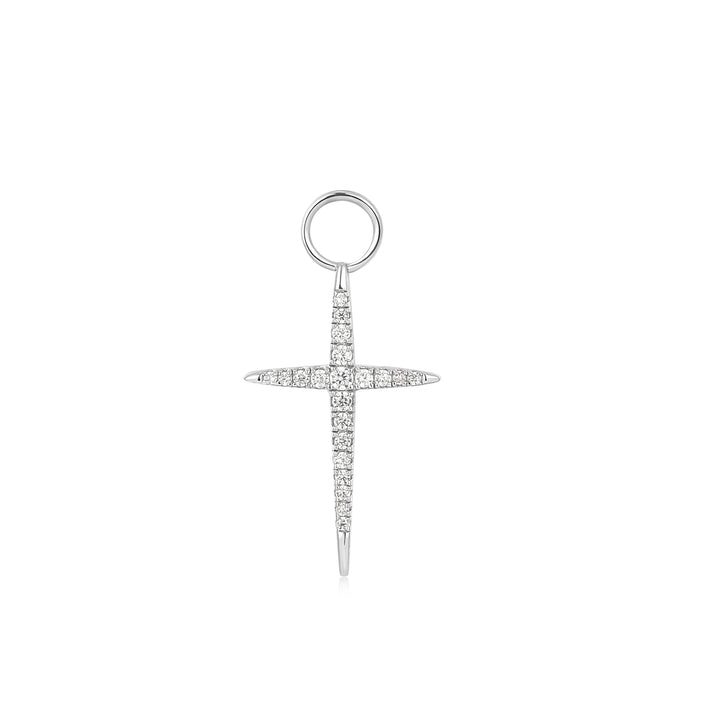 Ania Haie Silver Cross Earring Charm