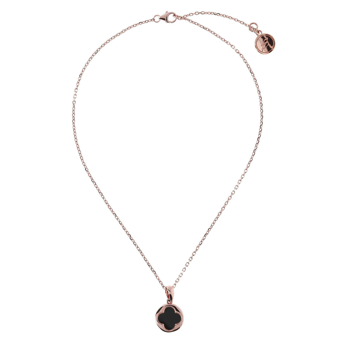 Bronzallure Small Four-Leaf Clover Necklace