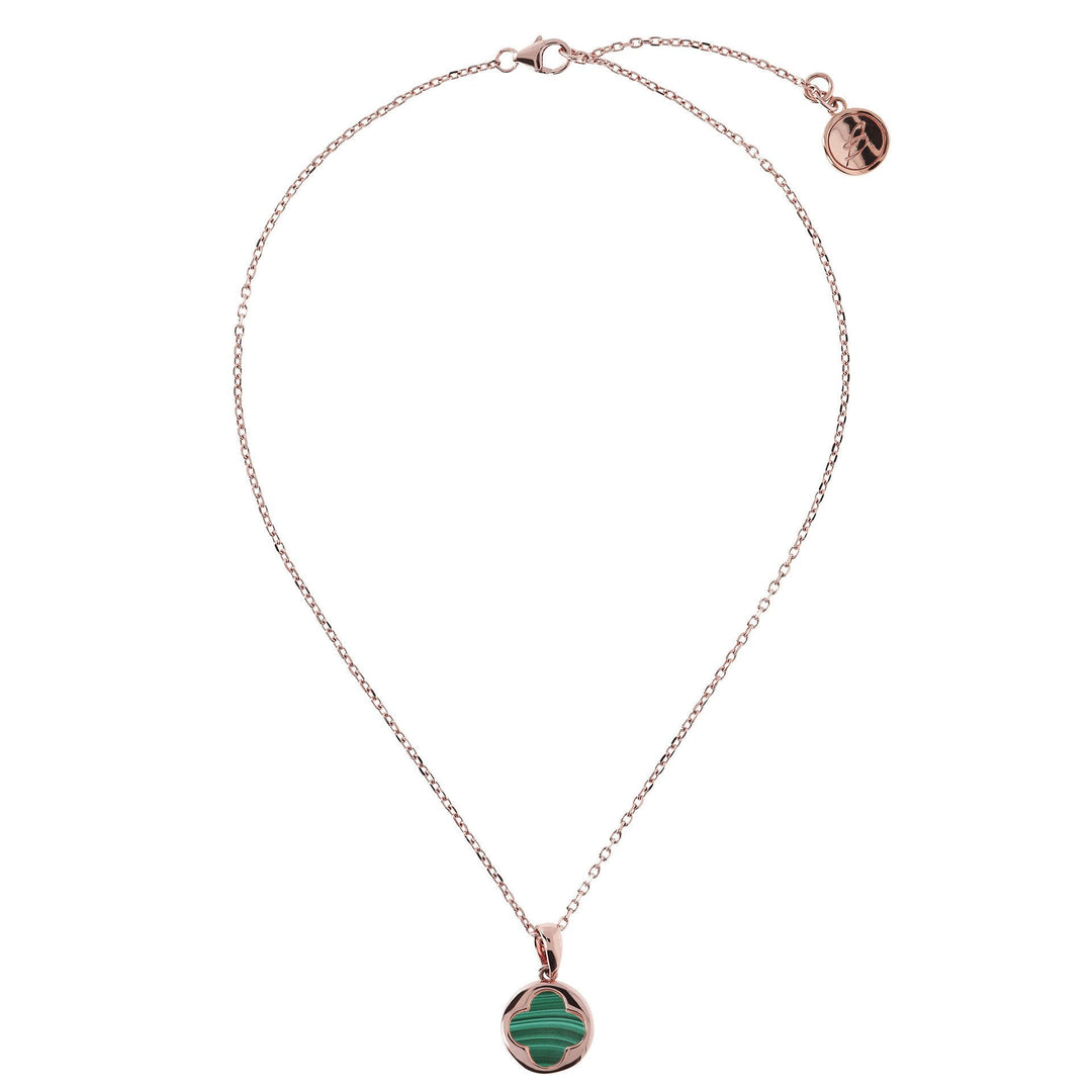 Bronzallure Small Four-Leaf Clover Necklace