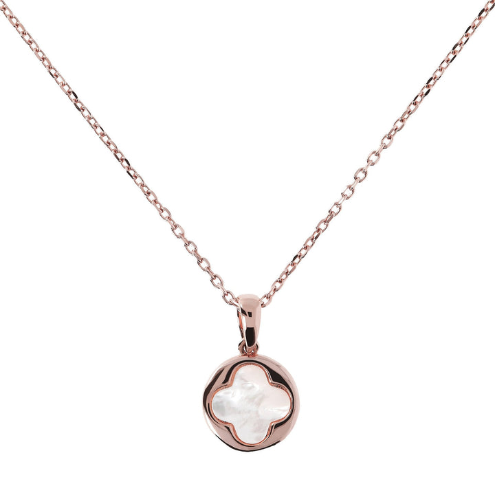 Bronzallure Small Four-Leaf Clover Necklace