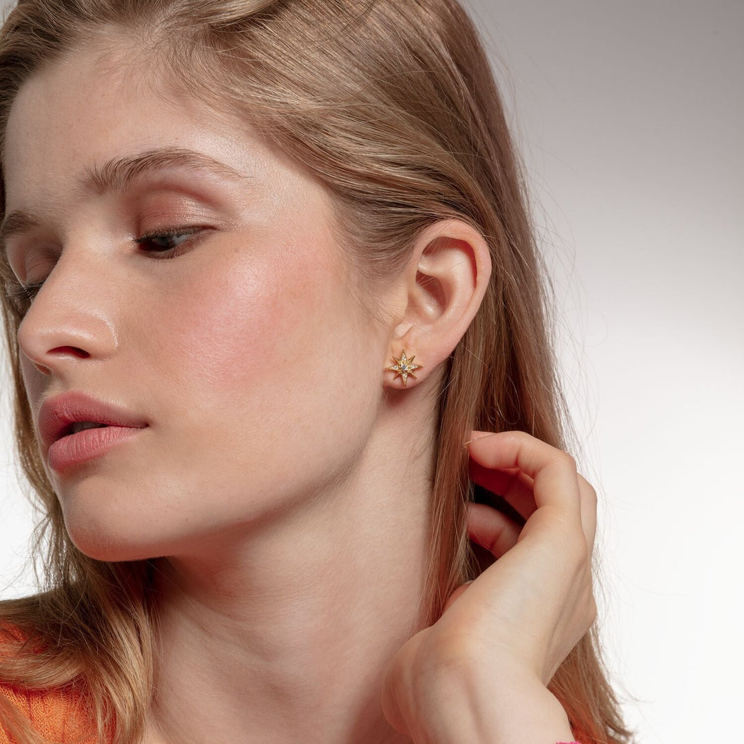 Thomas Sabo Ear Studs Star Gold