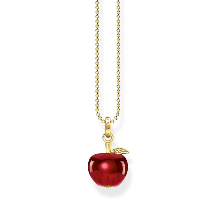 THOMAS SABO Gold Apple Necklace