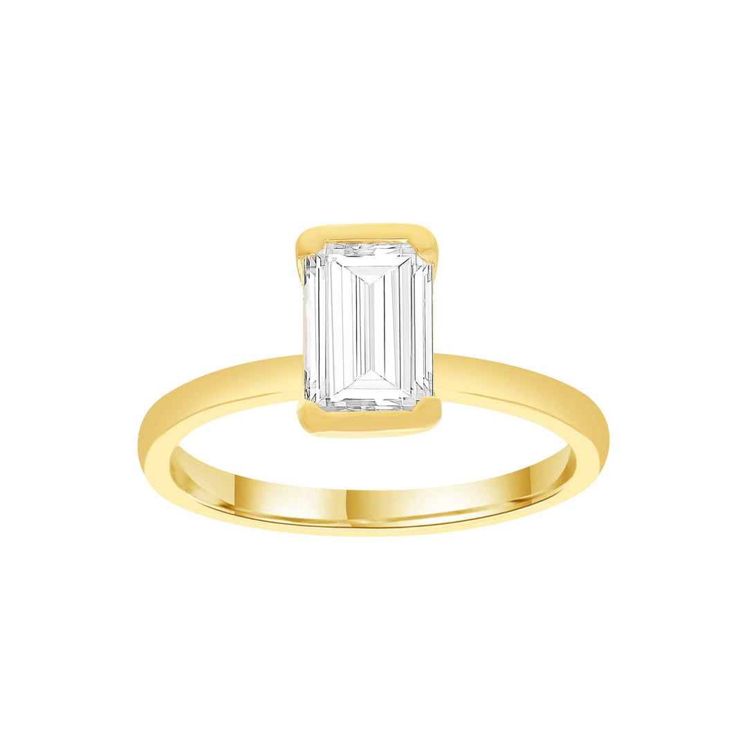 1.53ct Lab Grown Diamond Ring in 9K Yellow Gold