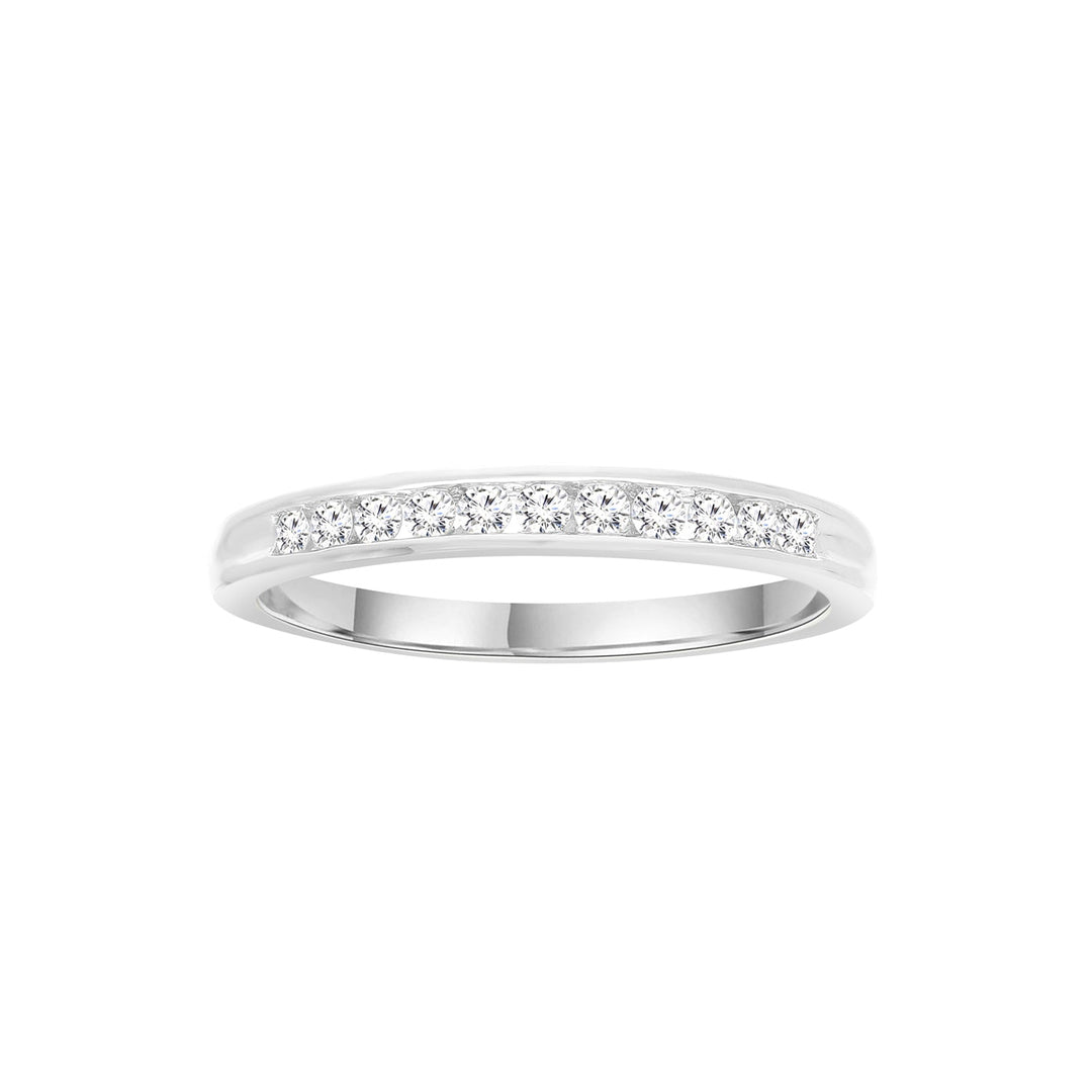 0.23ct Lab Grown Diamond Ring in 9K White Gold