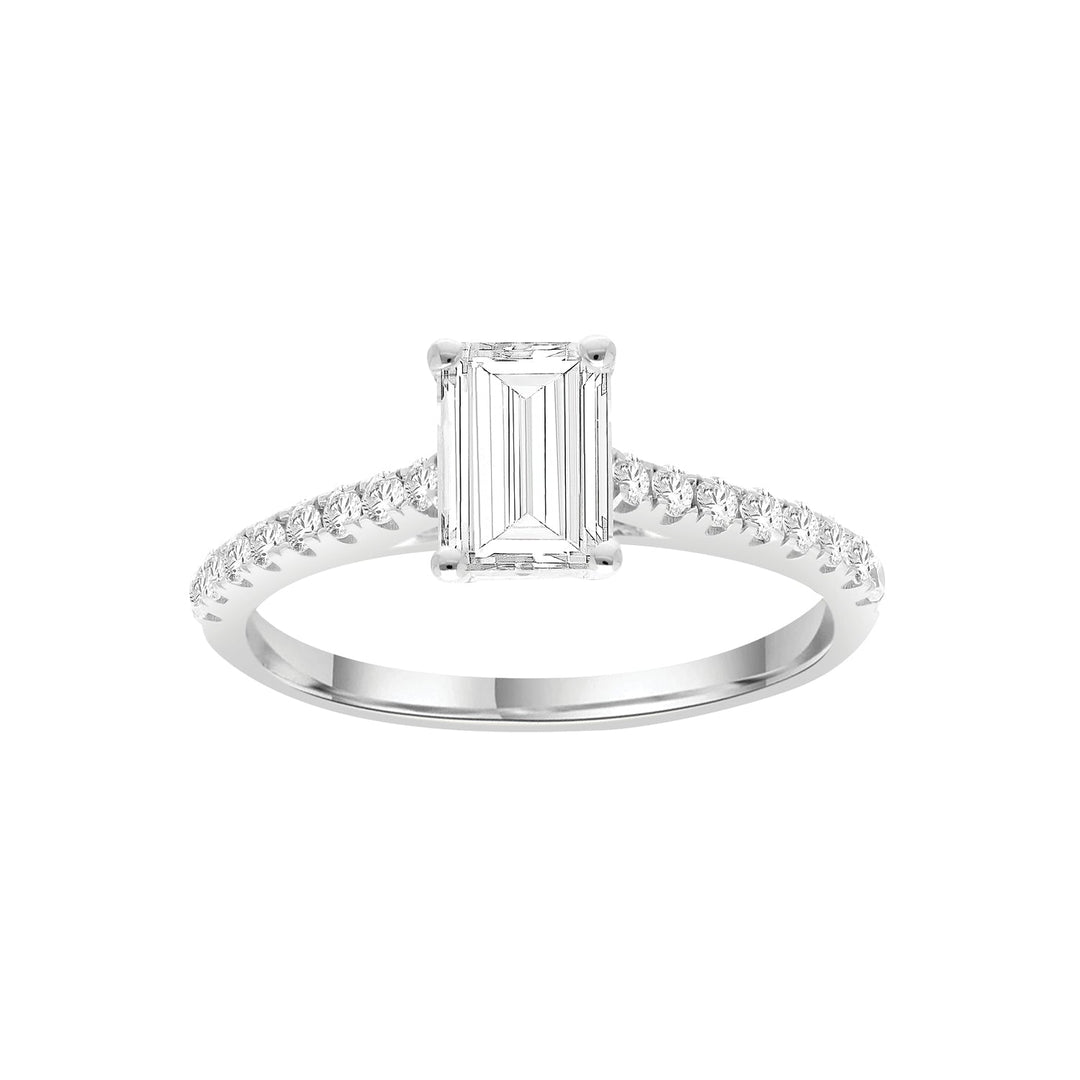 1.33ct Lab Grown Diamond Ring in 9K White Gold