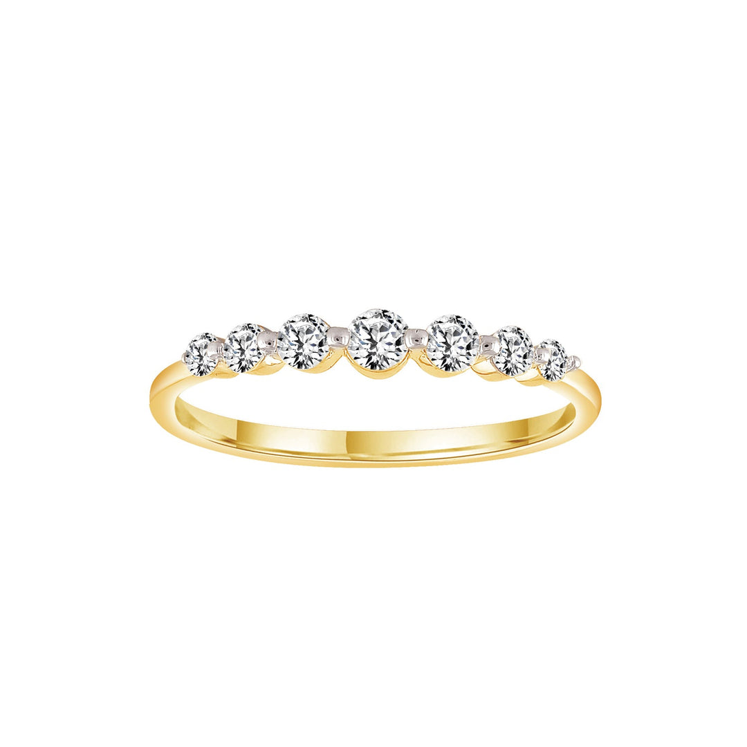 0.25ct Lab Grown Diamond Ring in 9K Yellow Gold