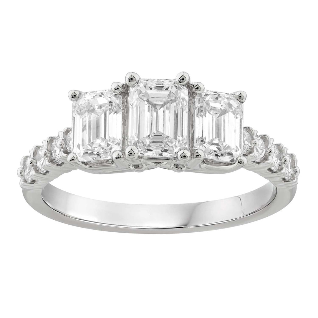 2.00ct Lab Grown Diamond Ring in 18K White Gold