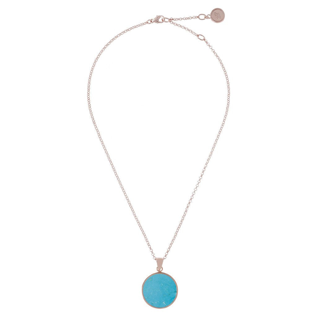 Bronzallure Magnesite  Disc Necklace