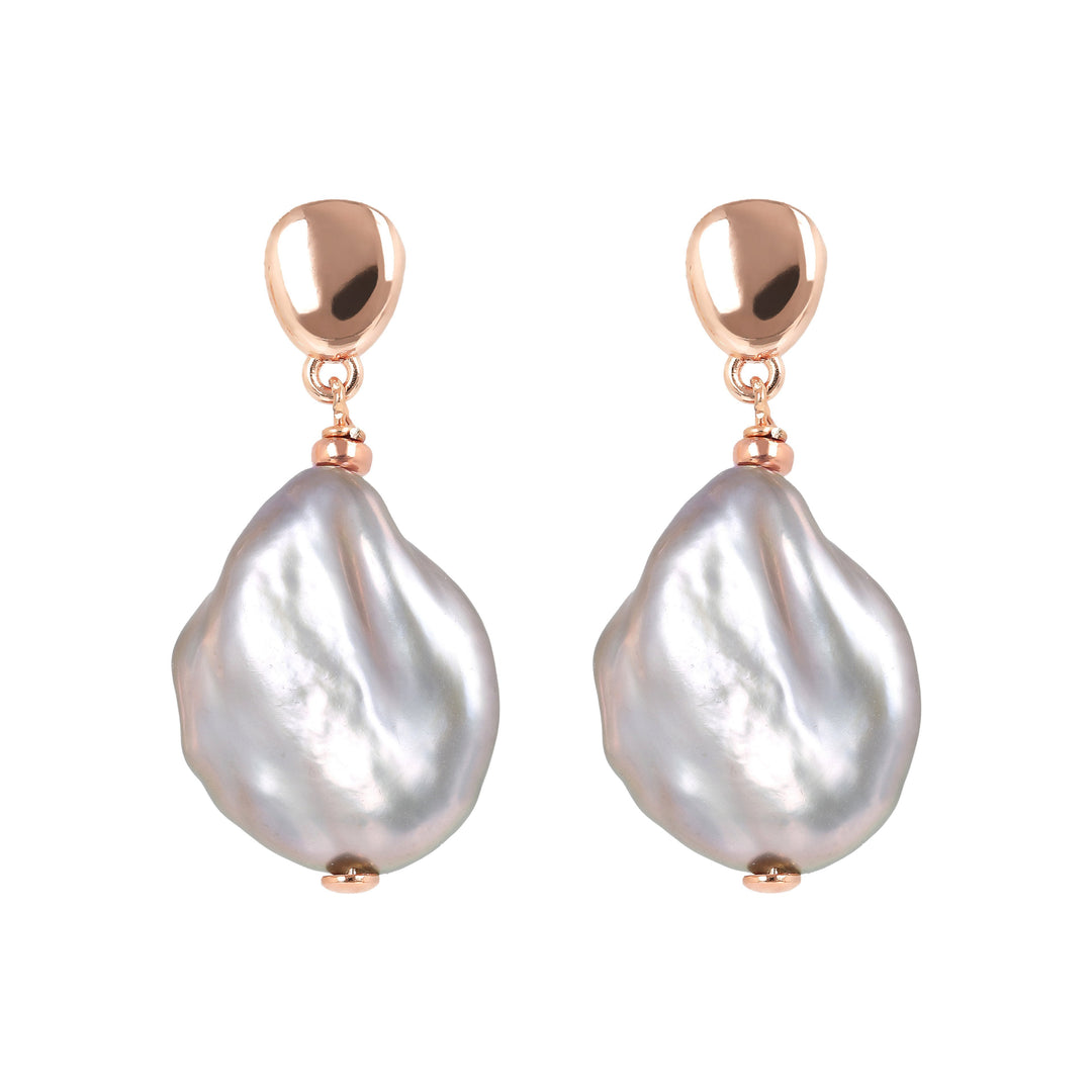 Bronzallure Maxima Ming Pearl Earrings