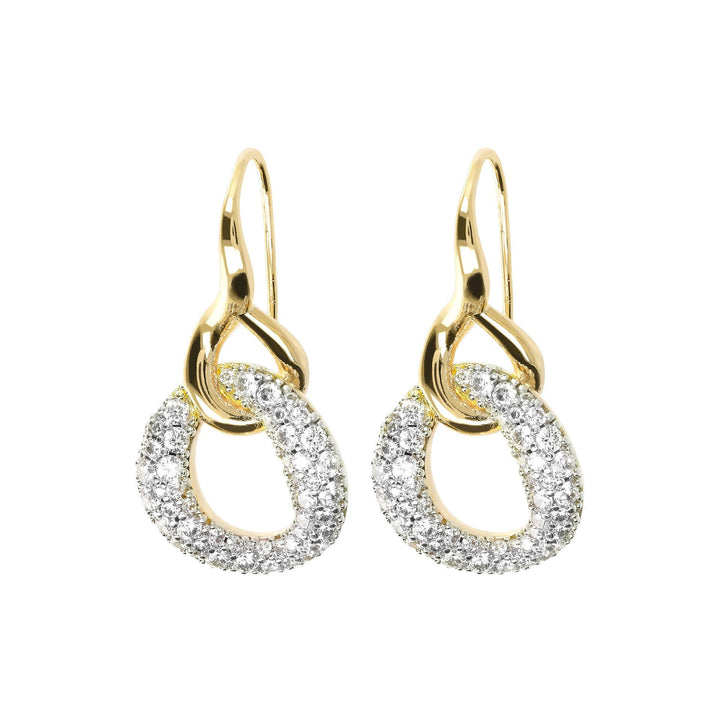 Bronzallure Moments of Light Golden Earrings