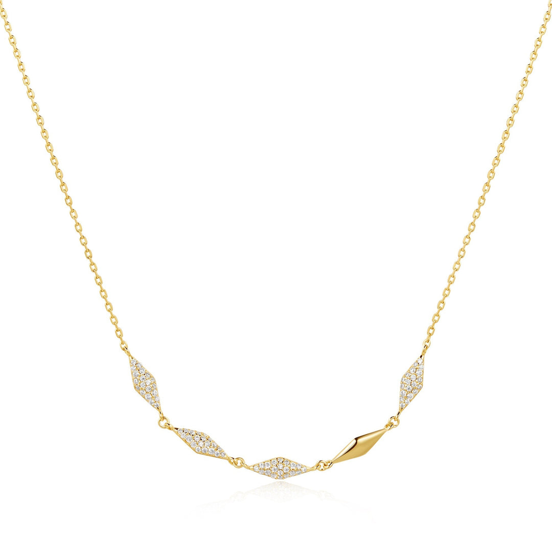 Ania Haie Gold Multi Sparkle Necklace