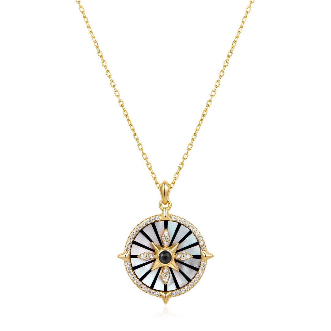 Ania Haie Gold Astrolabe Necklace