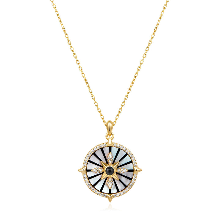 Ania Haie Gold Astrolabe Necklace