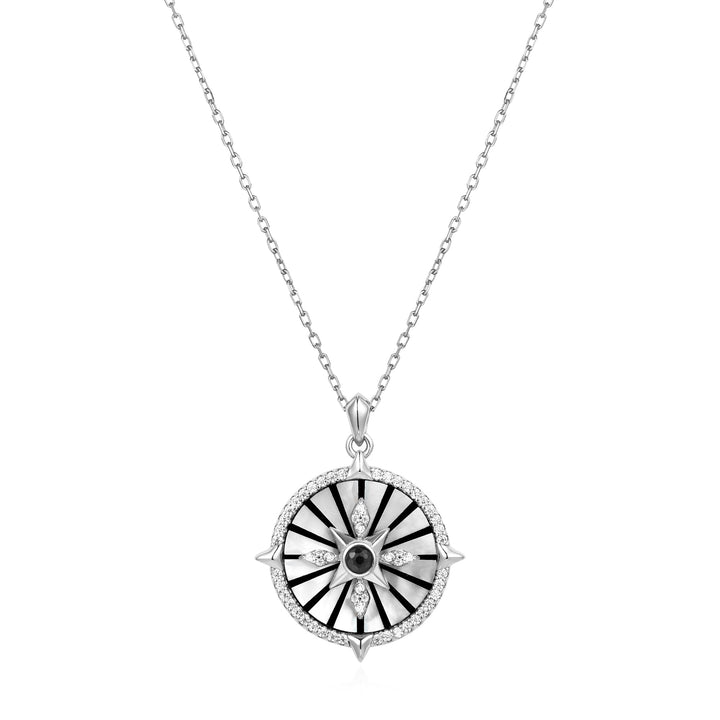 Ania Haie Silver Astrolabe Necklace