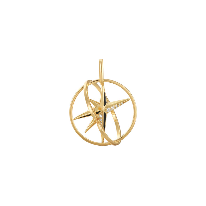 Ania Haie Gold Star Circle Charm