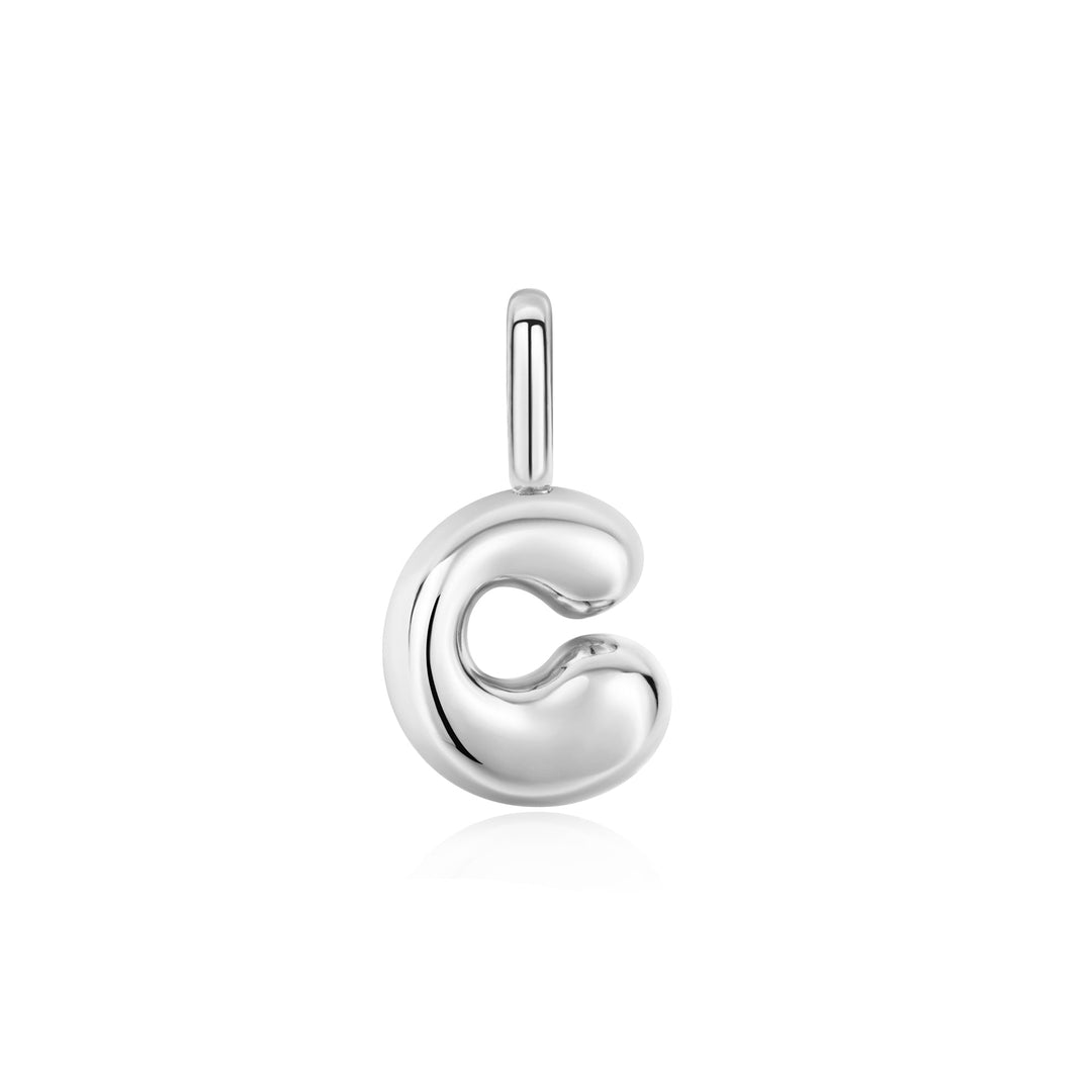 Ania Haie Silver C Letter Charm