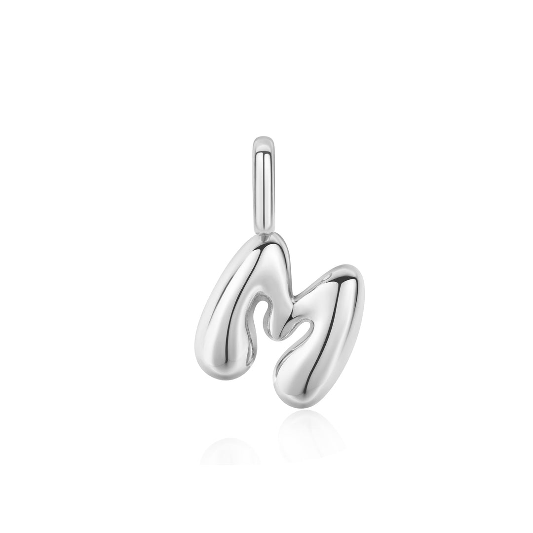 Ania Haie Silver M Letter Charm