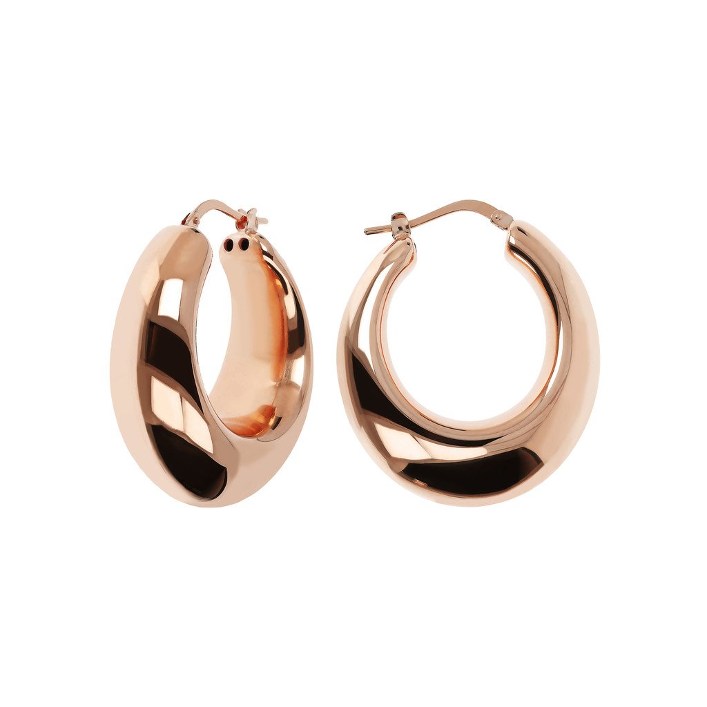 Bronzallure Rounded Circle Earrings