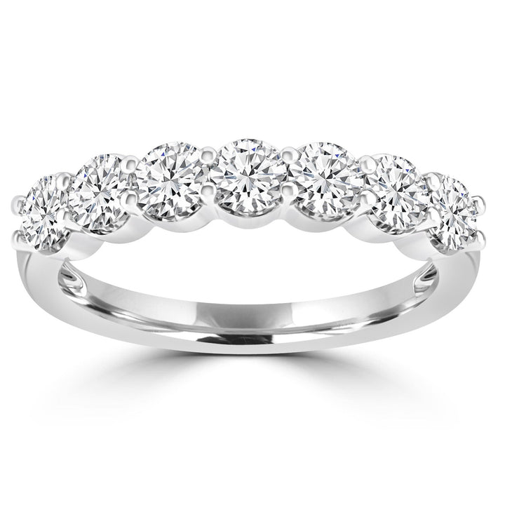 Diamond Fashion Ring with 1.00ct Diamonds in 18K White Gold