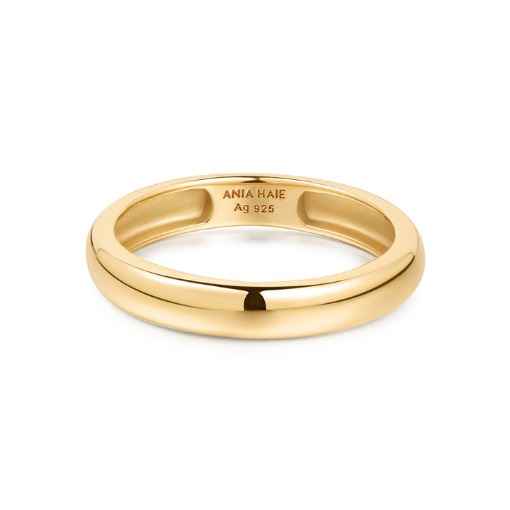 Ania Haie Gold Curve Dome Band