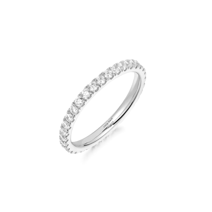 Ania Haie Silver Pave Ring