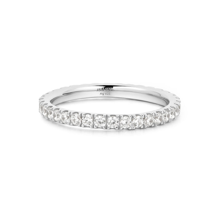 Ania Haie Silver Pave Ring