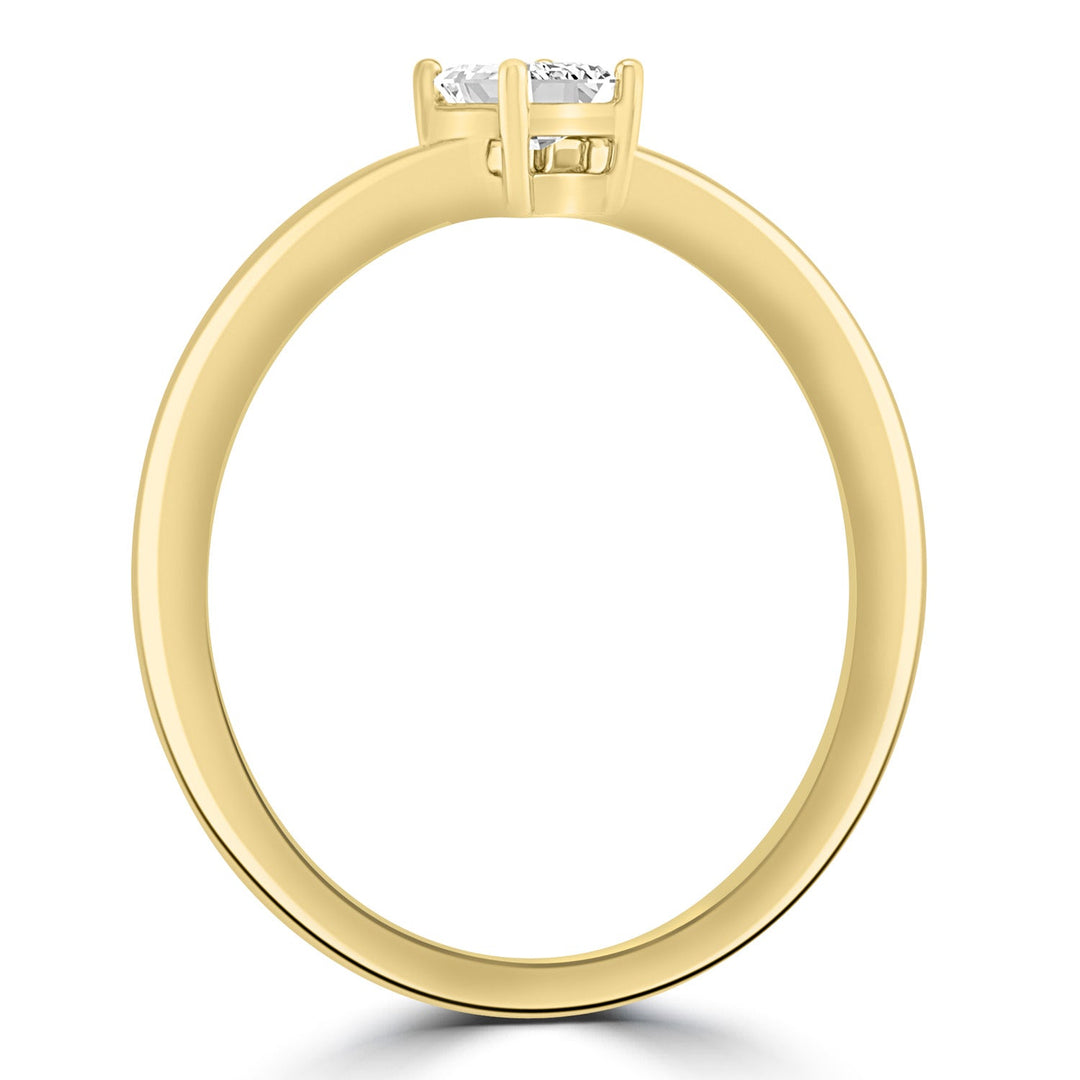 0.25ct HI I1 Diamond Ring in 9K Yellow Gold